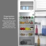 Swan Retro Top Mount Fridge Freezer – Grey