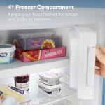 Igenix IG155W White Under Counter Fridge & Ice Box