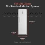 Cookology CTFR362WH 362L Frost Free Larder Fridge