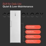 Cookology CTFR362WH 362L Frost Free Larder Fridge