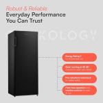 Cookology CTFR235BK Tall Upright Larder Fridge