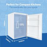 Igenix IG255W 136L Adjustable Space Refrigerator