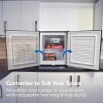 Igenix 33L Black Table Top Mini Freezer