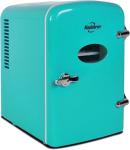 Koolatron 6-Can Retro Mini Fridge in Green