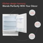 Cookology Integrated Undercounter Larder Fridge 138L