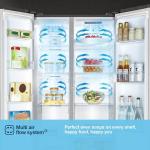 Fridgemaster Slim American Side-by-Side Freezer 441L