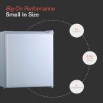 Cookology Silver Mini Freezer, 32 Litre, A+ Rated