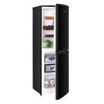 Cookology 142L Black 50/50 Fridge Freezer