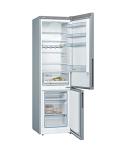 Bosch Serie 4 Freestanding Fridge Freezer, Silver