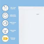 Igenix 142L Freestanding Chest Freezer - White