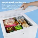 Igenix 142L Freestanding Chest Freezer - White