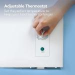 Igenix 142L Freestanding Chest Freezer - White