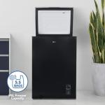 Igenix 99L Freestanding Chest Freezer - Black