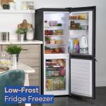 Russell Hobbs Black Low Frost Fridge Freezer 60/40