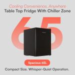 Cookology Mini Fridge with Ice Box, 67L Black