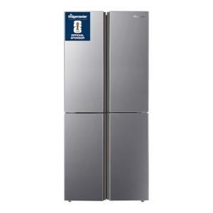 Fridgemaster 4-Door American Fridge Freezer - Silver