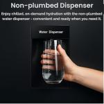 Teknix 55cm Frost Free 50/50 Fridge Freezer