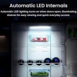 Teknix 55cm Frost Free 50/50 Fridge Freezer