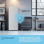 Fridgemaster 165L Freestanding Upright Freezer, White