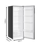 Cookology CTFR240IX 240L Tall Freestanding Fridge