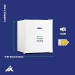 IceKing TT46AP2 White Mini Fridge for Bedroom