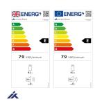 IceKing TT46AP2 White Mini Fridge for Bedroom