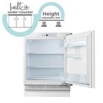 Cookology Integrated Undercounter Larder Fridge 138L