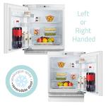 Cookology Integrated Undercounter Larder Fridge 138L