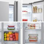 Fridgemaster Slim American Side-by-Side Fridge Freezer