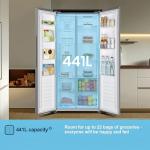 Fridgemaster Slim American Side-by-Side Fridge Freezer