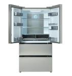TESLA 3 Door Stainless Steel Fridge Freezer