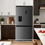 HYE American Style Fridge Freezer with Water Dispenser