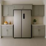 HYE Side By Side American Style Fridge Freezer