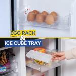 Russell Hobbs 4 Door Stainless Steel Fridge Freezer