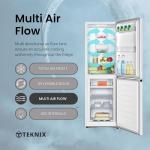 Teknix 55cm Frost Free 50/50 Fridge Freezer