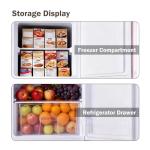 ASCOLI 120L Retro Freestanding Fridge with LED Light