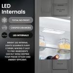 Teknix 530L Side by Side Fridge Freezer