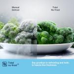 Fridgemaster 256L Frost Free Fridge Freezer - Black