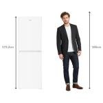 HYE Tall 50/50 Split Fridge Freezer - 248L