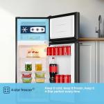 Fridgemaster MTM48120EB Black 80/20 Fridge Freezer