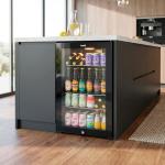 Baridi 85L Under Counter Beverage Cooler - Black