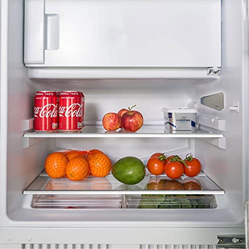SIA Built-In White Undercounter Fridge with Ice Box