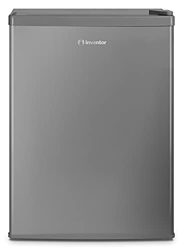 Inventor Mini Fridge 65L, Silver, Ideal for kitchen, the Bedroom or Office And Dorms, Quiet Running and Compact in Size (WEE/MM0449AA)