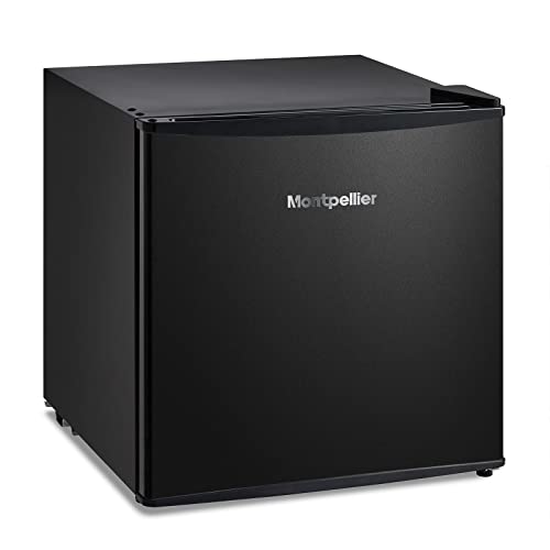 Montpellier Black Mini Fridge - 43L Capacity