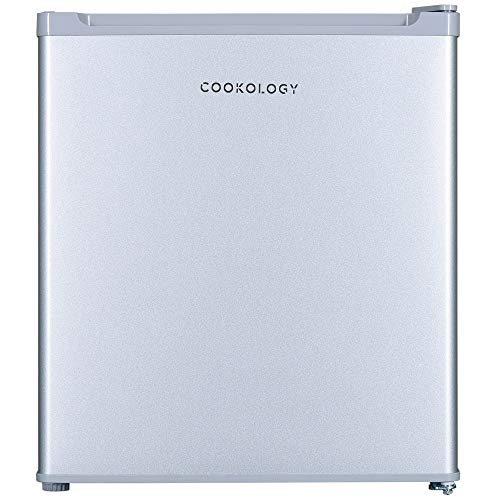 Cookology Silver Mini Freezer with Adjustable Temperature Control