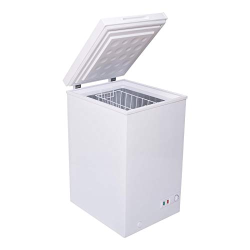 White Compact Chest Freezer - 48cm