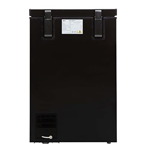 Black Chest Freezer - 99L Capacity