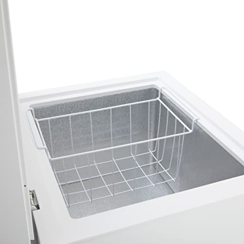 Compact 66L Chest Freezer, Energy Efficient - White