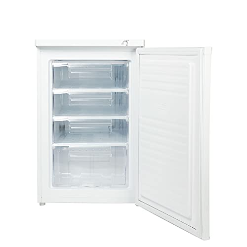 Haden White 85L Freestanding Under Counter Freezer