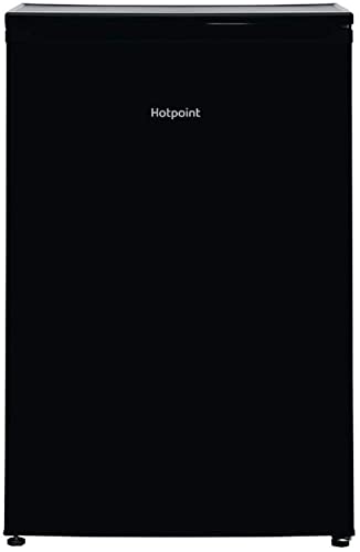Black Hotpoint Undercounter Freezer, 102L, 54cm Wide